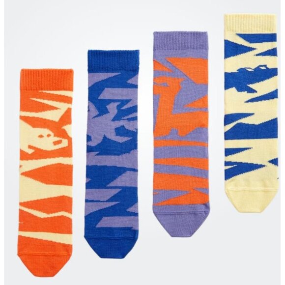 4-Pack OC On Cloud Kids Sock Size 9.5-12.5 Toddler Blueberry Flame NWT OnCloud - Picture 3 of 7